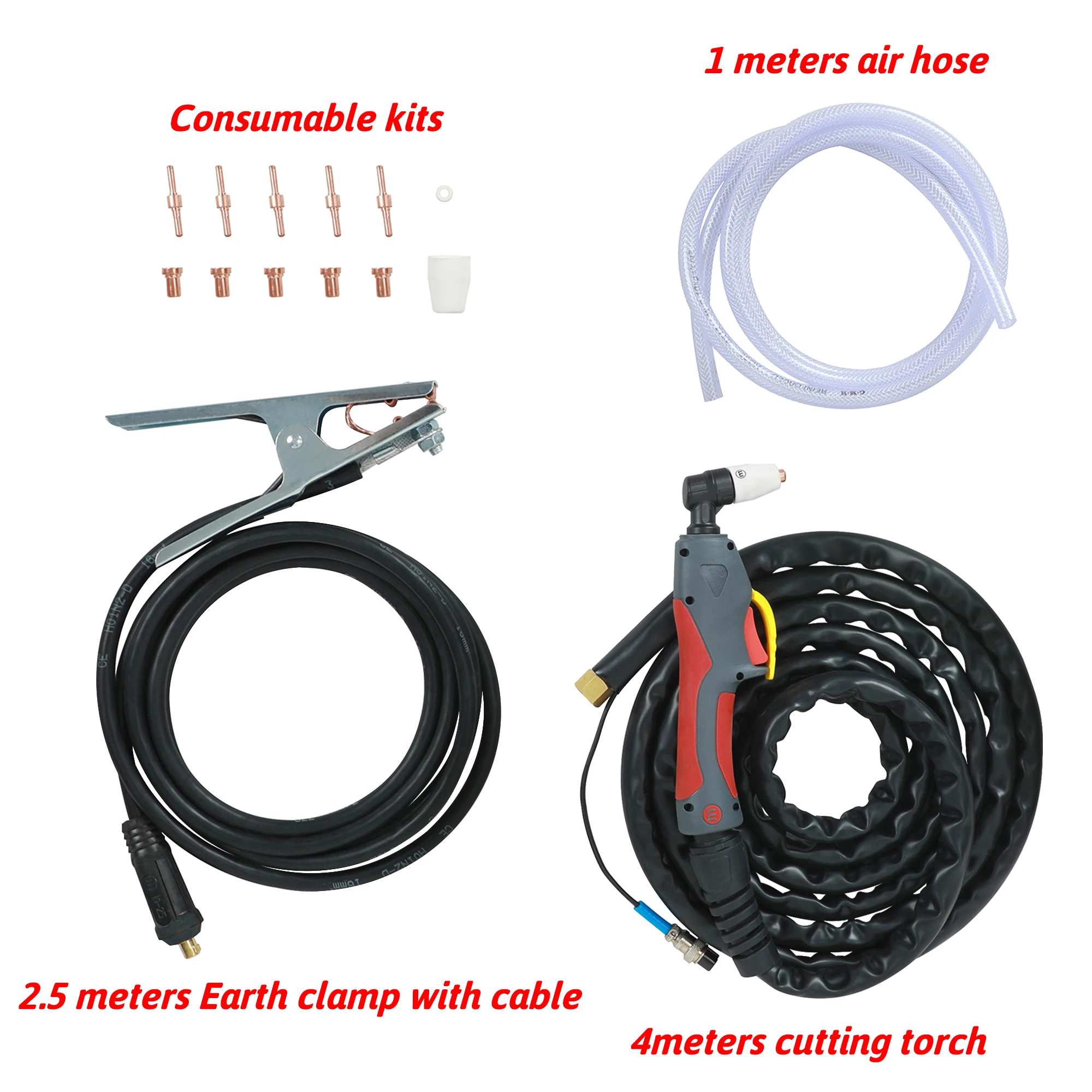 HEROCUT Plasma Cutter CUT50D IGBT Single Phase HF 50Amps 220V DC Air Plasma Cutting Machine Clean Cutting Thickness 15mm