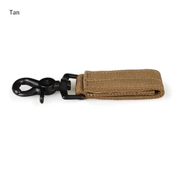 Gancho táctico de nailon para hombre y mujer, Correa molle de lujo, accesorio de caza, cinturón para deportes al aire libre, HS33-0228