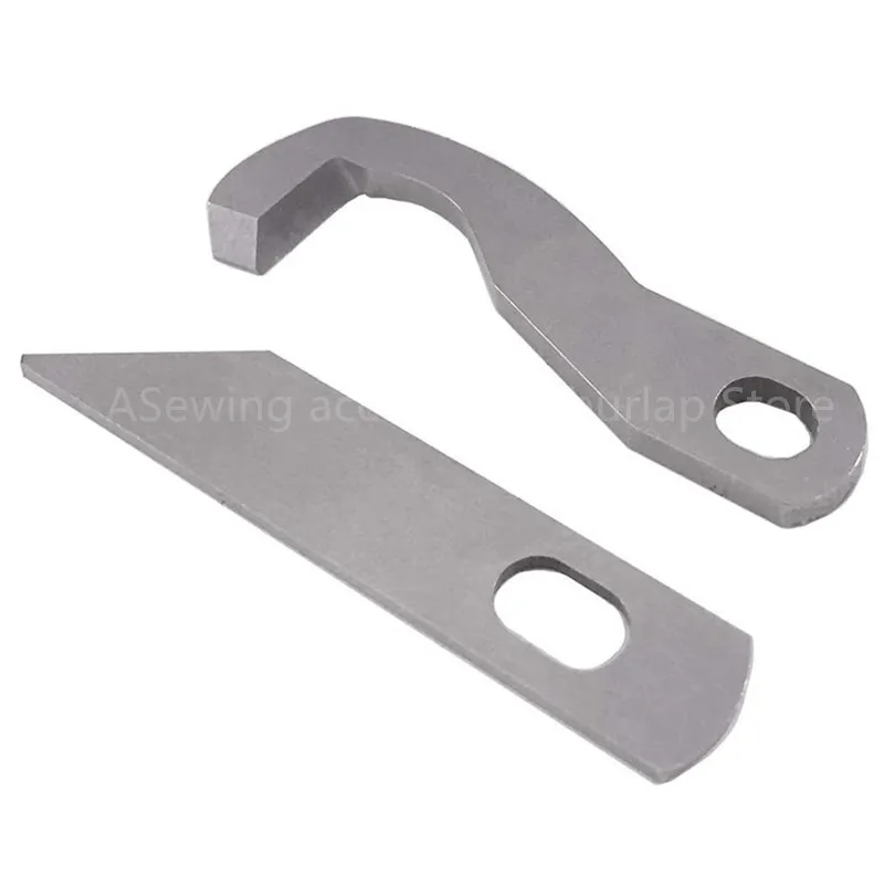 Knife Overlock Blade - Upper and Lower compatible with Brother 925D 929D 1034D XB0563001+ X77683001 5BB5014