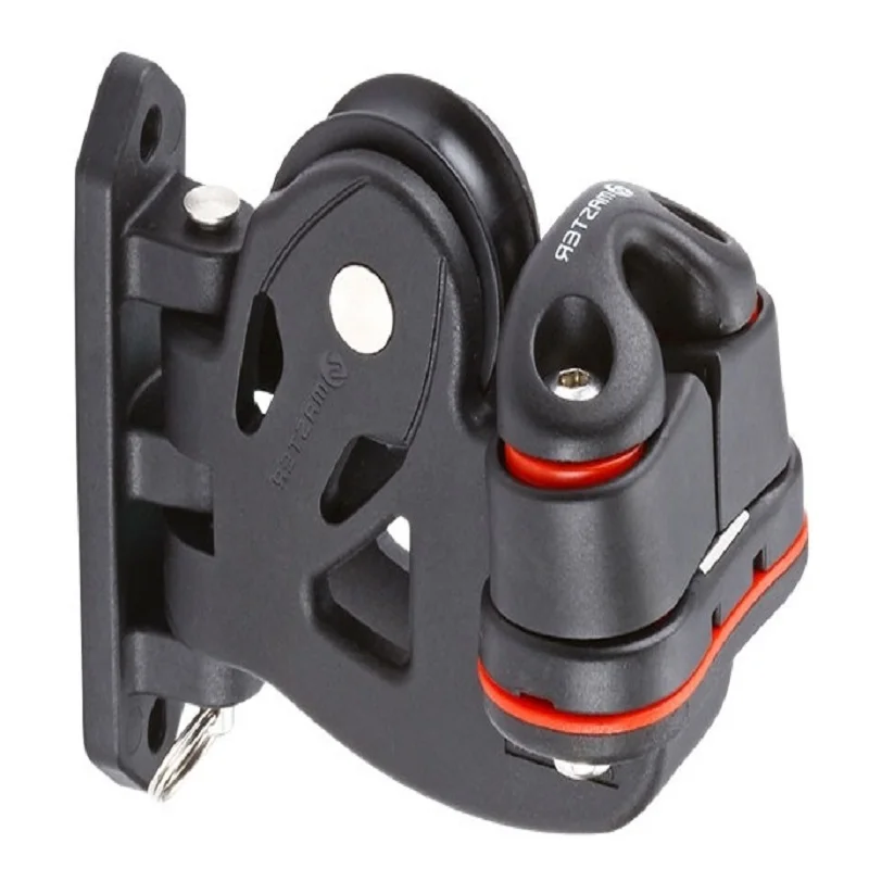 Marine Boat Yacht Sailboat Hardware 40mm 1 9/16 inch Swivel-exit Fairlead Cleat Block Small Boat Block Master PE-0401F