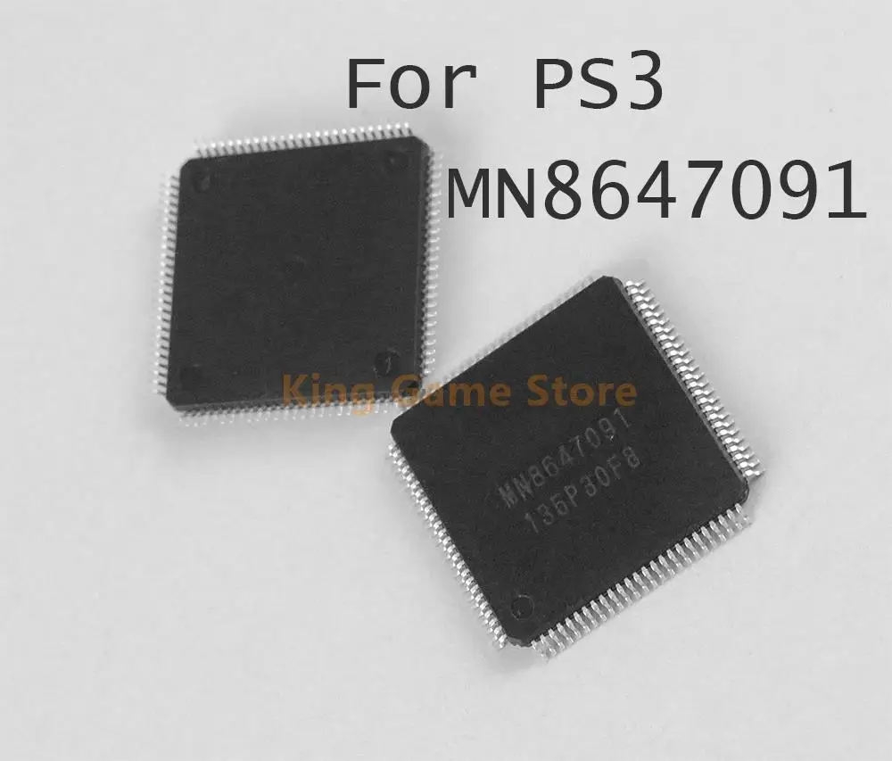 

20 шт., запасные оригинальные чипы IC для контроллера PS3 MN8647091, чипы IC MN8647091 для тонкой игровой консоли PS3