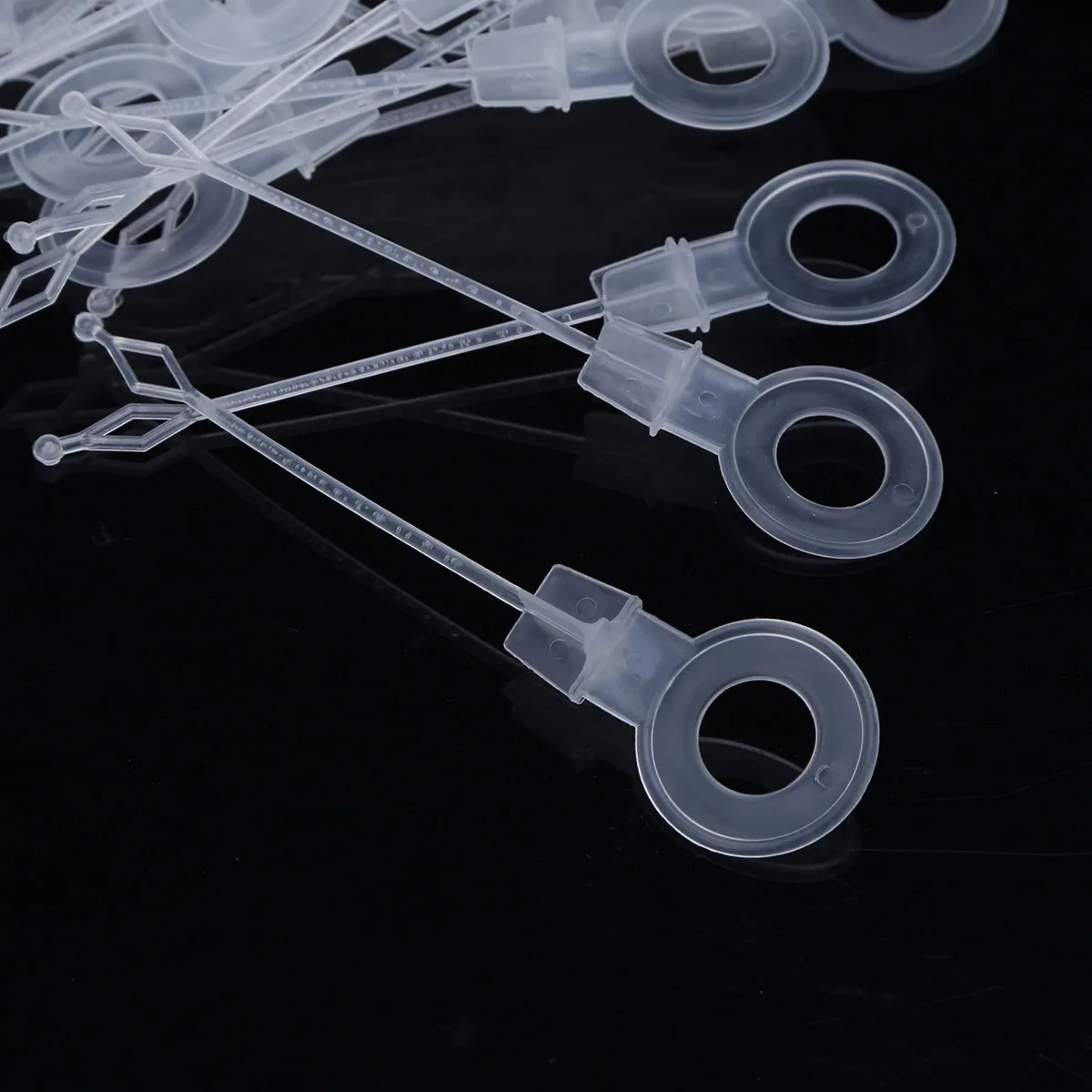 

50Pcs Freezer Drain Hole Dredge Refrigerator Cleaning Tools Durable Non Leakage Plastic Drain Pipe Clog Remover for Home Kitchen