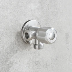 304 Stainless Steel Angle Valve G1/2 * 1/2 Water Heater Toilet Inlet Water Stop Valve Faucet Angle Valve