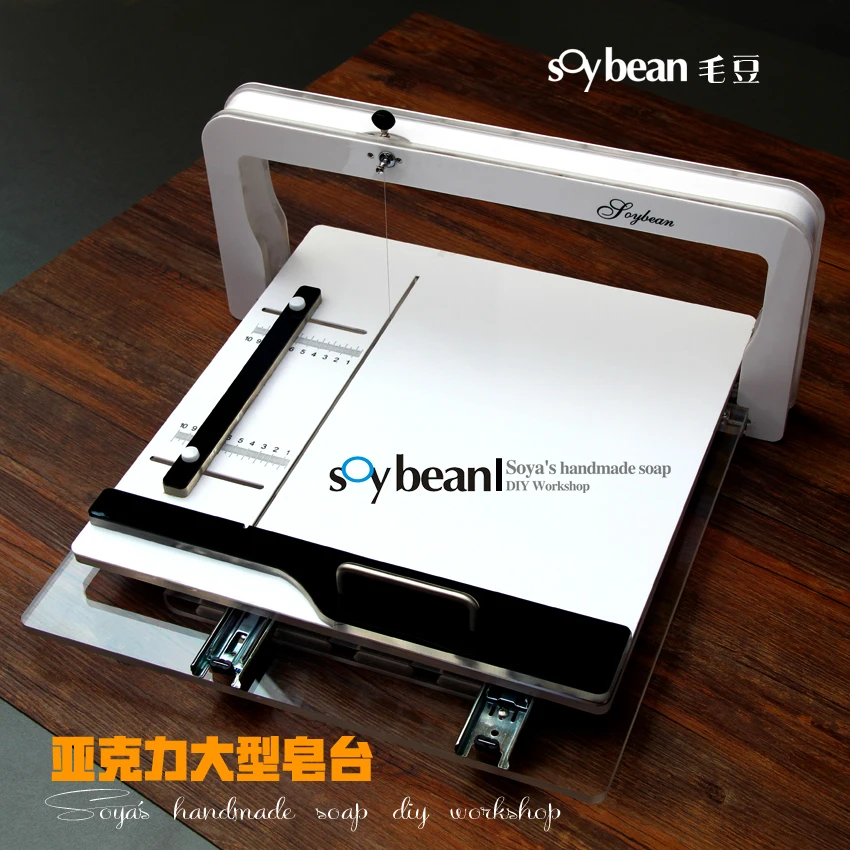 Bean Home Handmade Soap Soap Cutter Soap Cutting Set Soap Cutting Knife Steel Wire Knife Soap Cutter Acrylic Mold