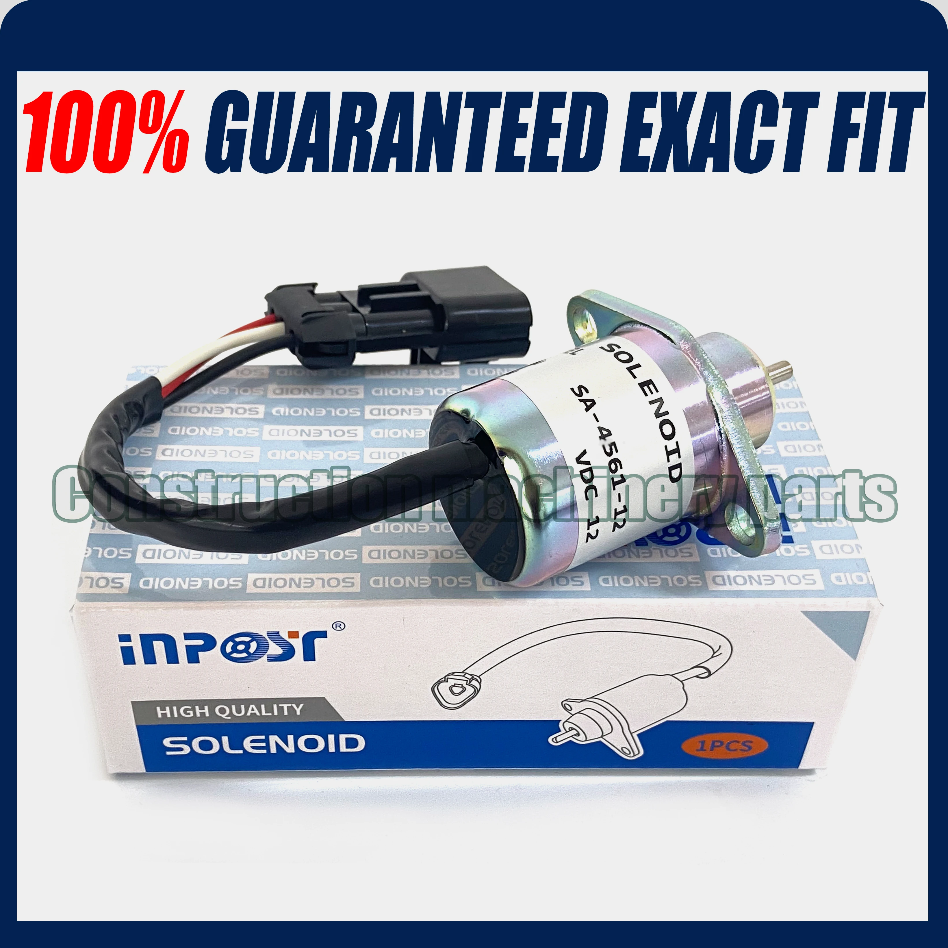 

New Fuel Shutoff Solenoid For Kubota V1505 D1505 Diesel Engine 1503ES-12A5UC9S SA-4561-T