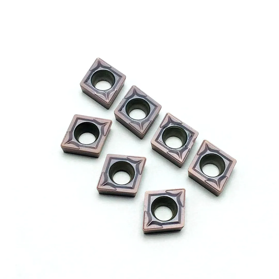 Inserto in metallo duro CCMT09T304 vvp15tf UE6020 US735 CCMT060204 fresa per utensili per tornitura di metalli CCMT 09T308 utensile CNC