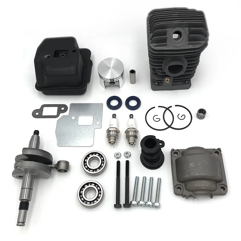 

42.5mm Cylinder Engine Pan Piston Crankshaft Spark Plug Muffler Kit For Stihl MS250 MS230 025 023 Chainsaw Parts 1123 020 1209