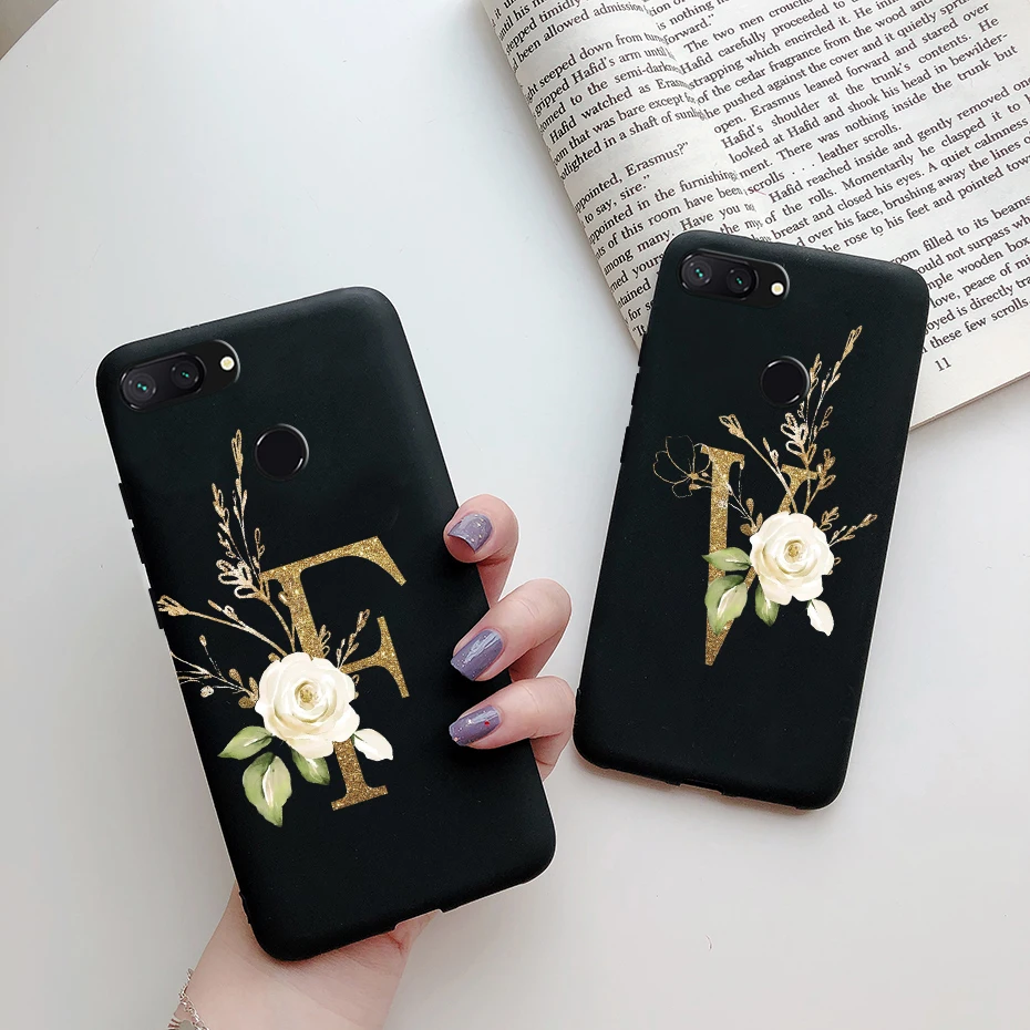 Para Xiomi Xiaomi mi 8 LITE funda de silicona lindas letras funda de teléfono suave para Xiaomi mi 8 contraportada para Xiaomi mi8 lite Fundas