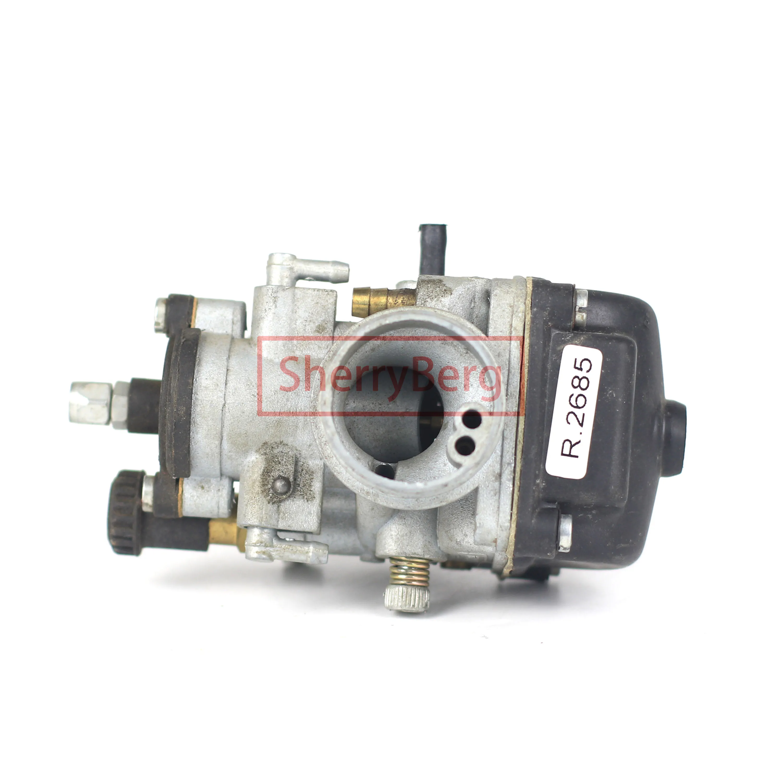 SherryBerg Carb Carburetor for VESPA moped/pocket replace Dellorto PHBG17.5mm with Choke phbg 17 phbg17 carburettor carb carby