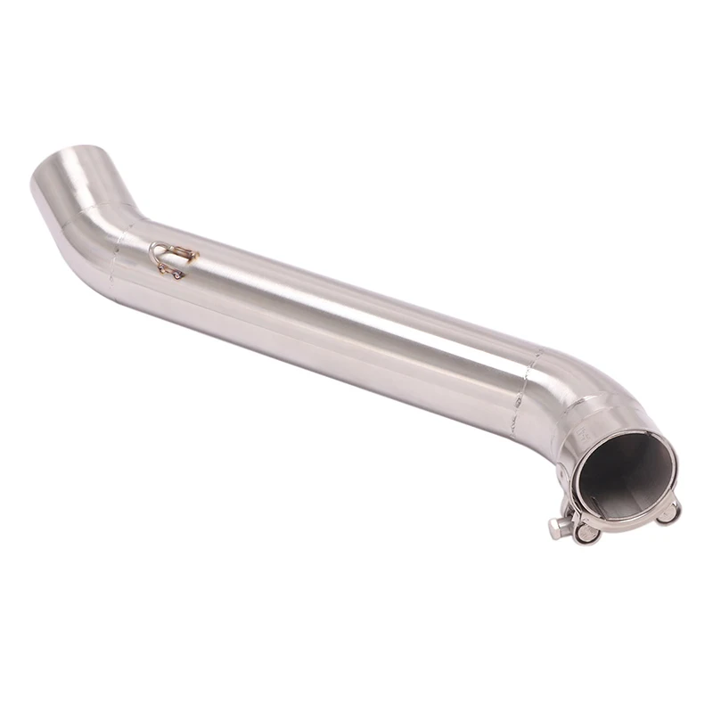 Slip-On For HONDA VFR1200 VFR1200F VFR 1200 2009 10 11 12 13 14 2015 Motorcycle Exhaust Muffler Modify Mid Link Pipe Escape Tube