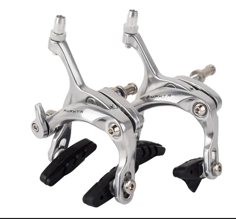 Road Bike Caliper, Aluminum Alloy,Double Axis Bicycle V Brake, High Quality, FMFXTR P420DG