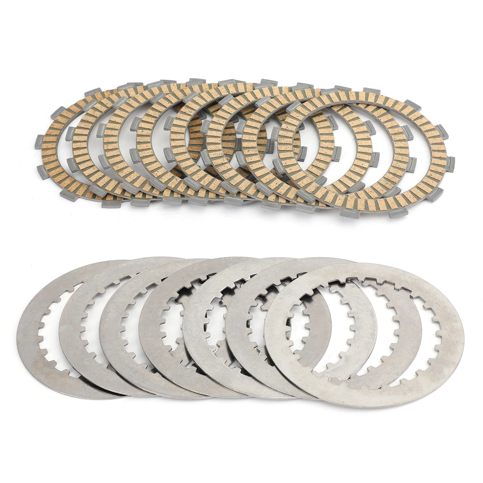 Areyourshop for Honda CR 125 R CRF 250 R 2000-2010 CRF250R CR125 R4/R5/R6 Clutch Kit Steel & Friction Plates 22201-KS6-700