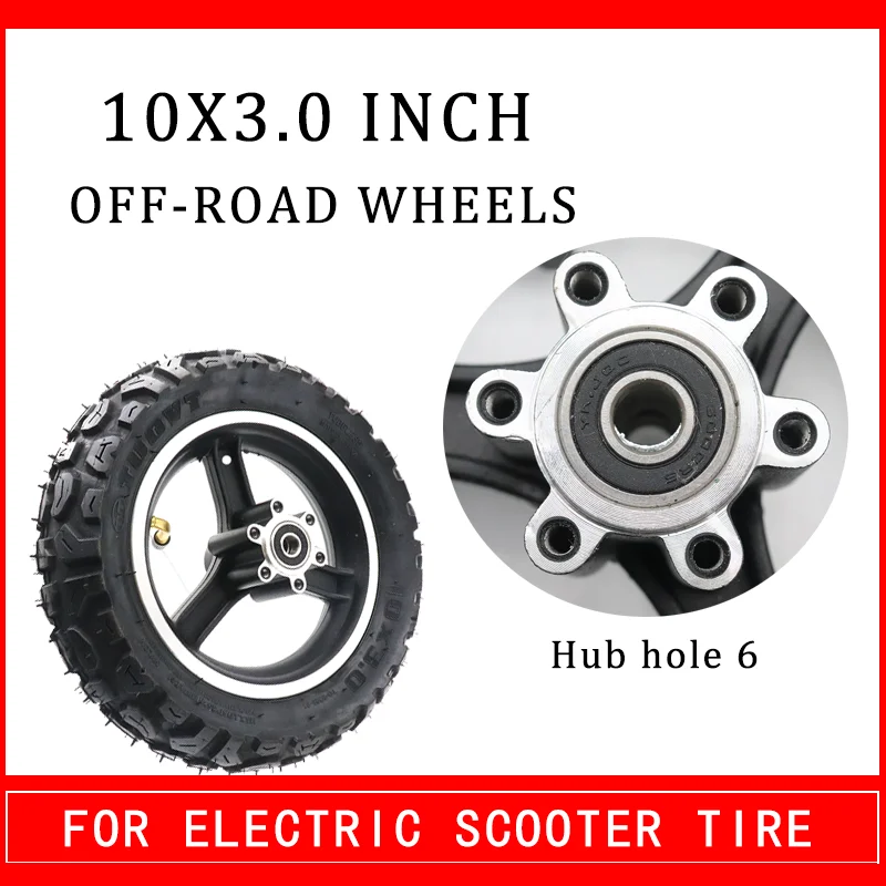 

10inch Off Road City Pneumatic tire wheels for Electric Scooter accessories Speedual Grace 10 Zero10x3.0 10*3.0 alloy wheel