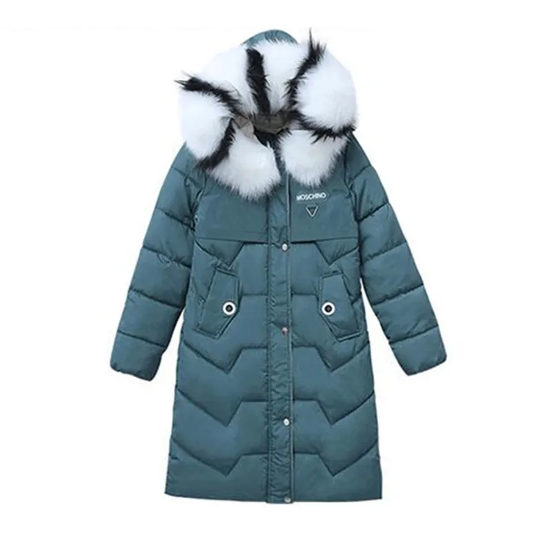 UHYTGF Winter Jacket Women Winter Female Long Coat Fur collar Winter Coat Women Loose size Parka Women Warm Down Jacket Coat 577