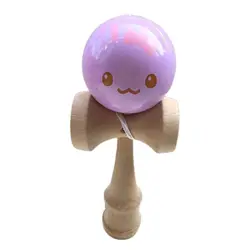 6CM Strawberry Animal Kendama Balls Wooden Juggling Skillful Professional Outdoor Sports Toys for Kids Adults