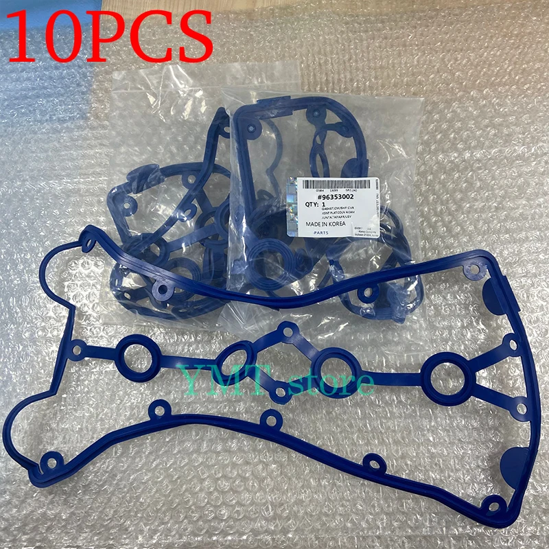 10PCS Engine Aluminum Valve Cover Gasket For Chevrolet Aveo Daewoo Lanos Kalos Pontiac G3 Wave 1.6L OE# 96353002