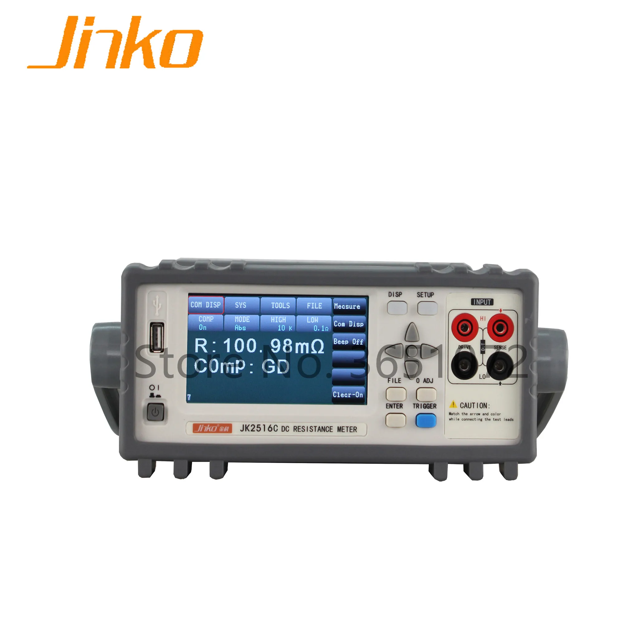 JK2516 DC Niedrigen Widerstand Tester Micro Ohmmeter Milliohm Messgeräte JK2516A JK2516B JK2516C