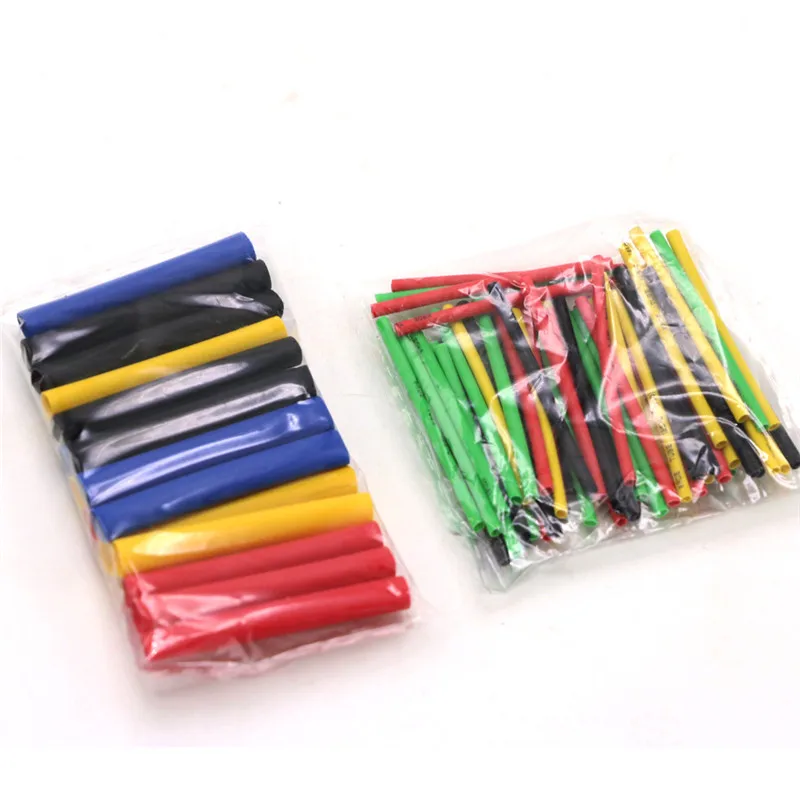 164 Pcs/Lot Polyolefin Shrinking Assorted Heat Shrink Tube Wire Cable Insulated Sleeving Tubing Set for Rc Drone