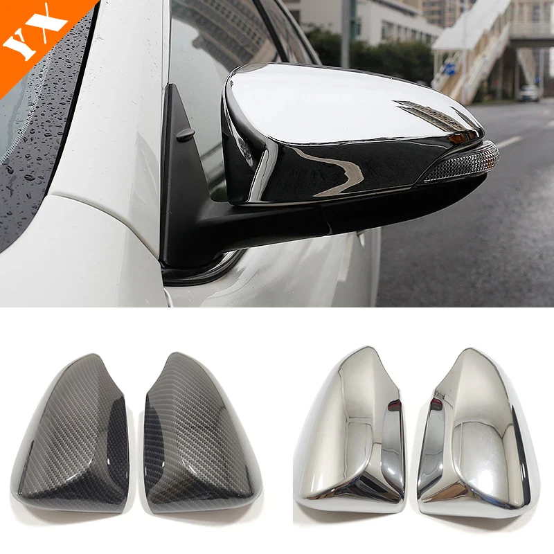 for Toyota Corolla Altis E170 2014 2015 2016 2017 ABS Chrome Side Door Rear View Mirror Cover Trim Cap Overlay Car Accessories