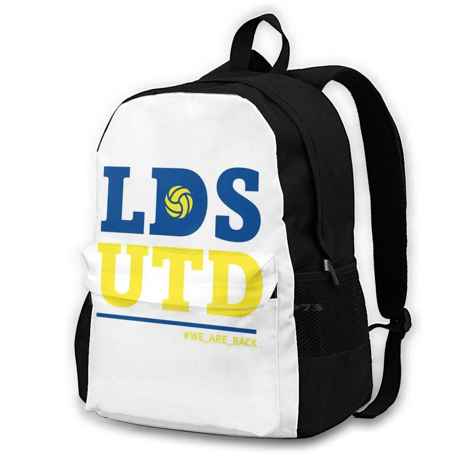 - We Are Back Hot Sale Schoolbag Backpack Fashion Bags Fc Yorkshire Football Elland Road England Mot Alaw Marching On Together