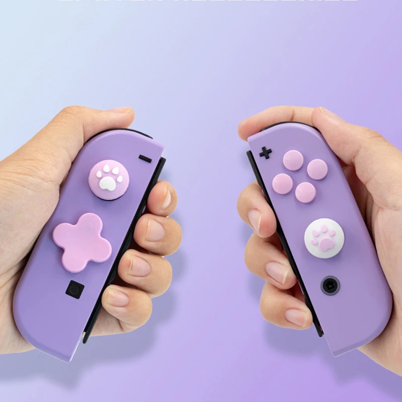 for Nintendo Switch Joystick Button Thumb Stick Grip Cap Protective Cover For Switch Lite Mini Joy-con Controller Skin Colorful