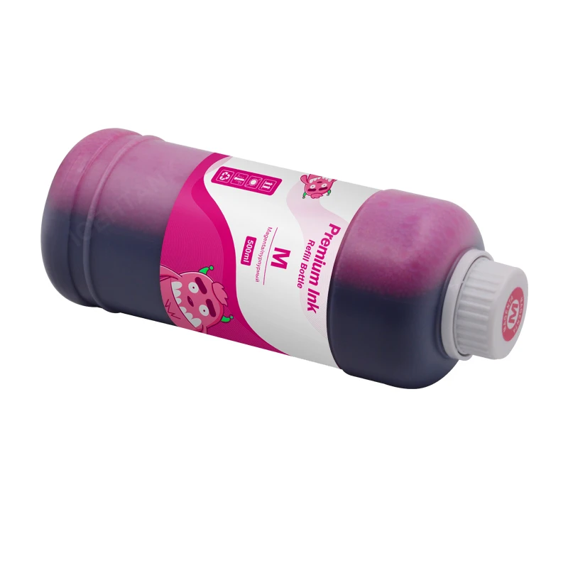 Imagem -03 - Icehtank 500ml Universal Cor Recarga Tinta Baseada Grande Capacidade de Uso para Epson Canon hp Brother Lexmark Samsung Dell Impressora