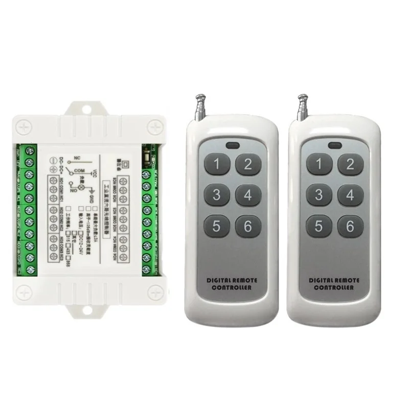 Dc 12V 24V 6CH Chan… - image