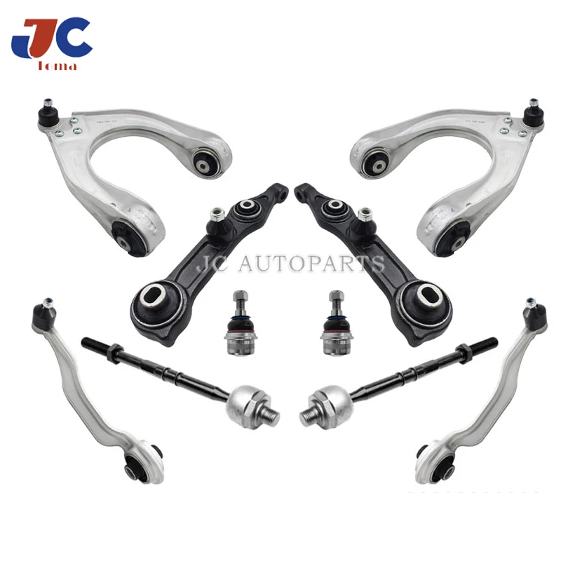 12 pcs/set Truck Control Arm For Bens W211 W219 E320 E350 E500 Front Auto suspension Parts lower Control Arm kit Tie Rod end