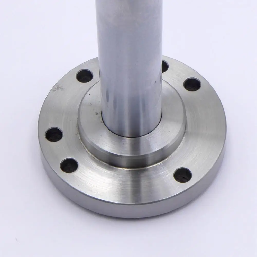 Spindle Shaft Diameter 25mm Length 205mm Chuck Flange Back Plate Base Adapter Fit  K11/K12/K72-80 80mm