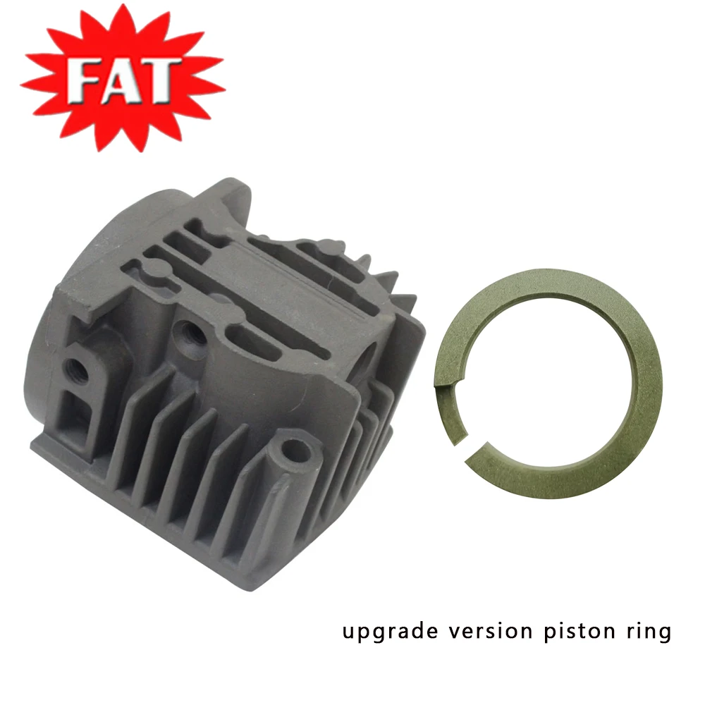 Culata de compresor de suspensión neumática y anillo de pistón para Audi, Q7, A6, C6, VW Touareg, Porsche Cayenne 4L0698007, 7L0698007