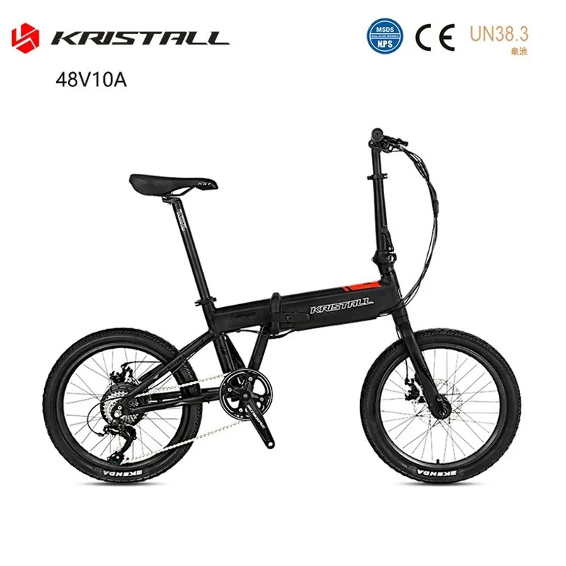 2021 new F20 folding electric bicycle 20 inch portable men's and women's 48v10a lithium battery bicycle manufacturer