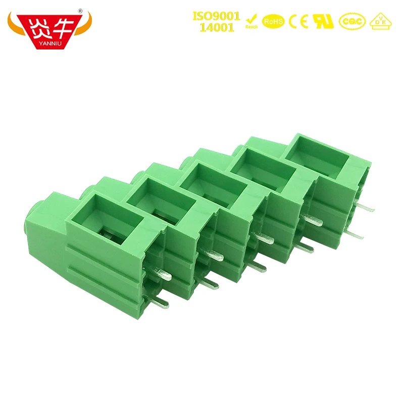 

10Pcs KF136HT 10.16 1-16PIN PCB CONNECTOR UNIVERSAL SCREW TERMINAL BLOCKS DG136HT 10.16mm 1PIN MKDSP 10HV 1929517 PHOENIX DEGSON