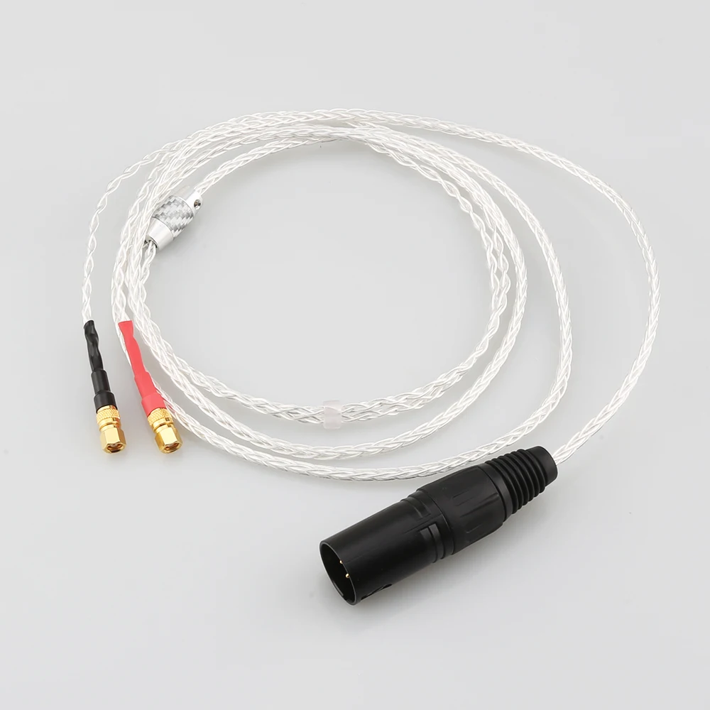ハイファイアップグレードケーブル交換opm-5-6-400-500 He560ヘッドホン、4ピンxlrバランス男性