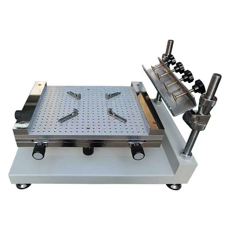 

Manufacturer high Precision manual smt stencil printer, SMT Screen Printer,PCB printer,PCB solder paste printer for PCB Printing