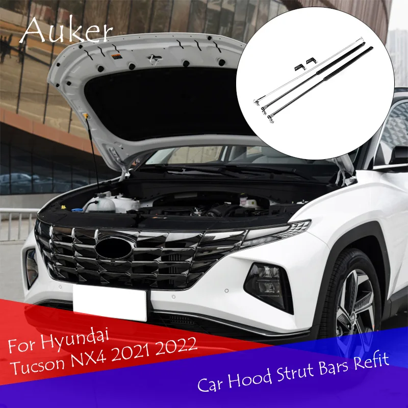 

Front Bonnet Hood Modify Lift Support Shock Gas Spring Absorber Struts For Hyundai Tucson (NX4) 2021-present