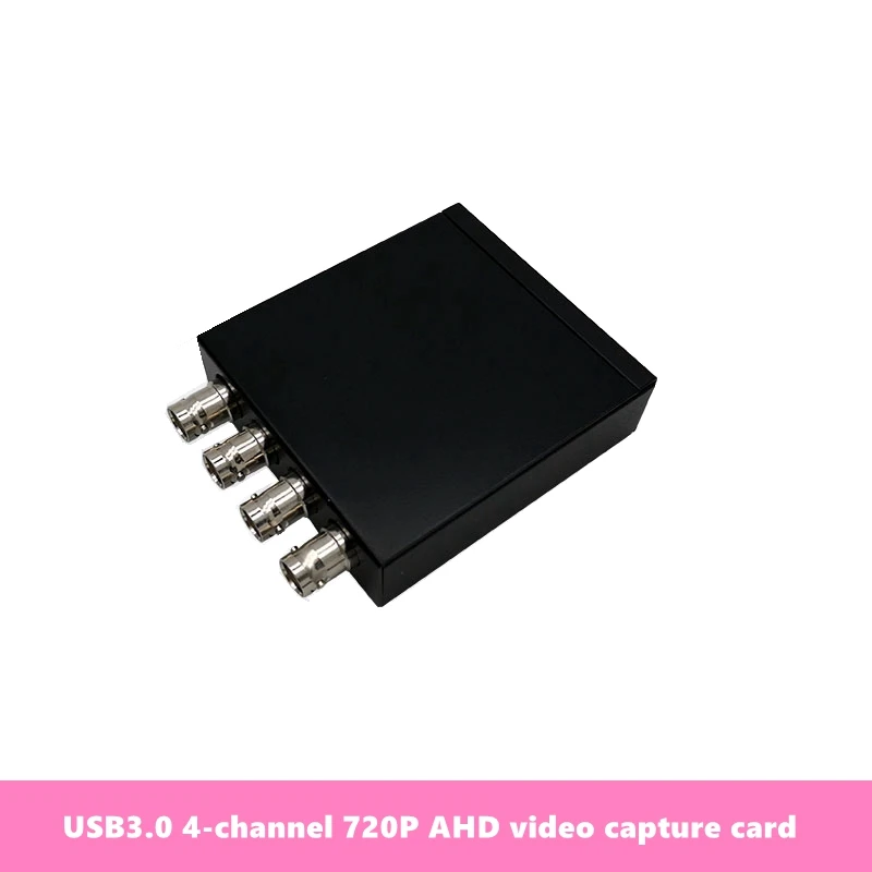 

4-channel 720P AHD USB3.0 full real-time video capture card UVC driver-free Stable performance