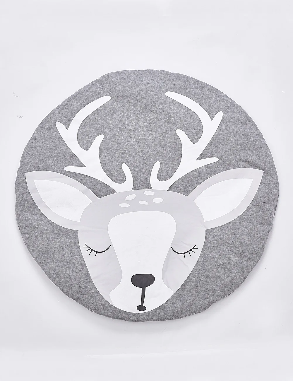 INS Nordic children's Room Crawling Mat Christmas Elk Baby Play Pad Cotton Game Carpet Kids Room Decor Photography puntelli