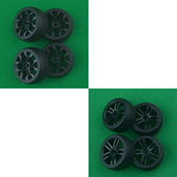 HBX 2188 2188A 2188B 1/18 RC Mini drift car spare parts Wheel tire drift tire 88172 88173