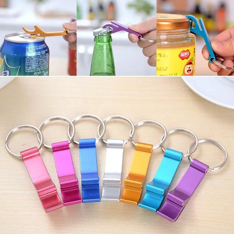 Zinc Alloy Beer Bottle Opener Keychain Shark Beauty Lady Ruler Shaped Bottle Opener Keychain  Women Men Key Ring Unique  Gift