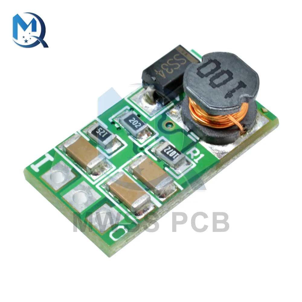 DC-DC DC 5-40V to 3V 3.3V 3.7V 5V 6V 7.5V 9V 12V 1A Buck Step Down Converter Module Voltage Regulator Board without Pin