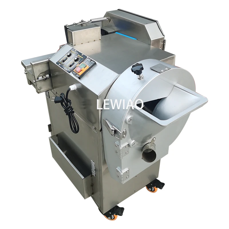 Machine de découpe de Fruits et légumes de haute qualité, Machine de déchiquetage de carottes, Machines de coupe de légumes à feuilles vertes