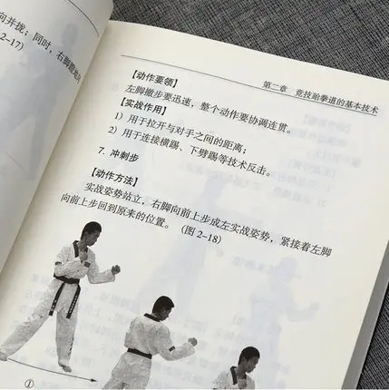 Taekwondo Inleiding Tot Een Onderwerp Boek Moderne Vechten Textbook
