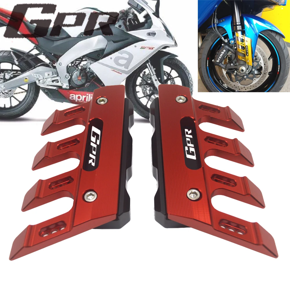 Front shock absorber fender protection cover For Aprilia GPR150 APR150 GPR250 GPR125 Universal Motorcycle Accessories