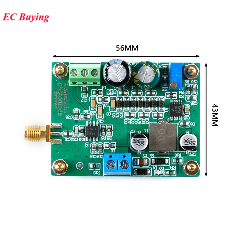 Photoelectric IV Conversion Amplifier Module APD IV Avalanche Photodiode Drive Board Photoelectric Signal Current to Voltage