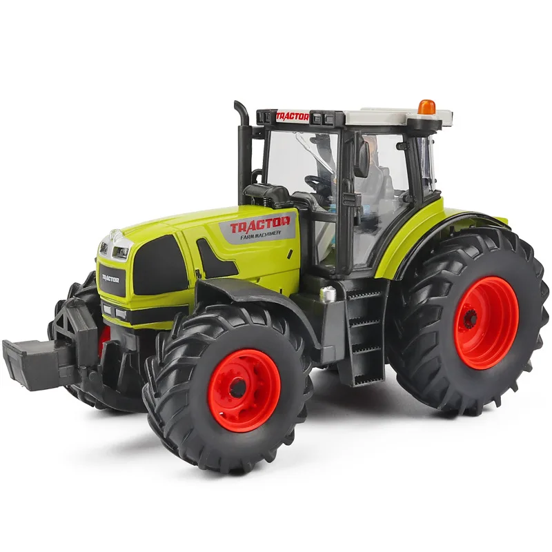 Simulation 1:32 agricultural tractor alloy model,die-casting sliding engineering car toy,exquisite children\'s gift,free shipping