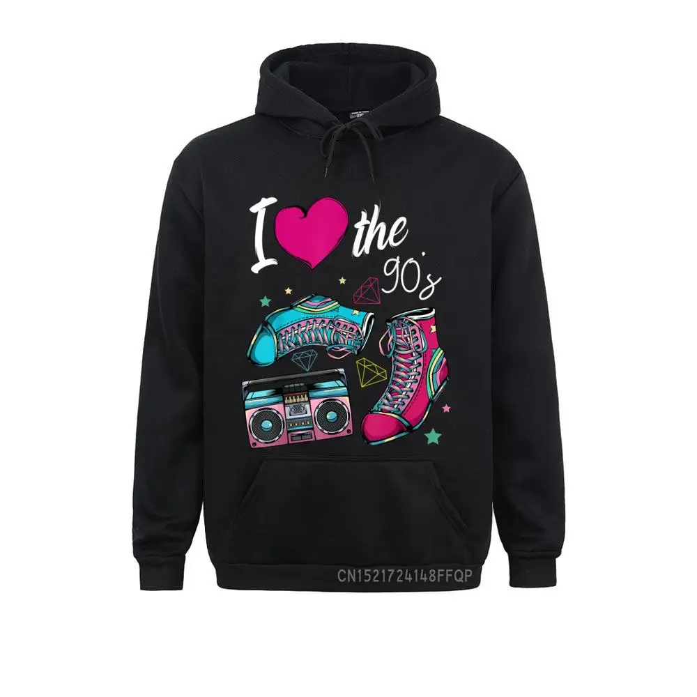 

I Love The 90s 1990 Nineties Music Party Vintage Retro Sweatshirts Autumn Hoodies Brand Camisa Hoods Simple Style Men