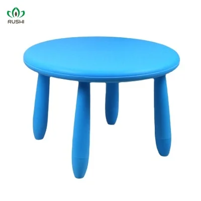 

Children's Plastic Cartoon Small round Table Baby Play Toys Children's Table and Chair Set Kindergarten Simple Dining Home