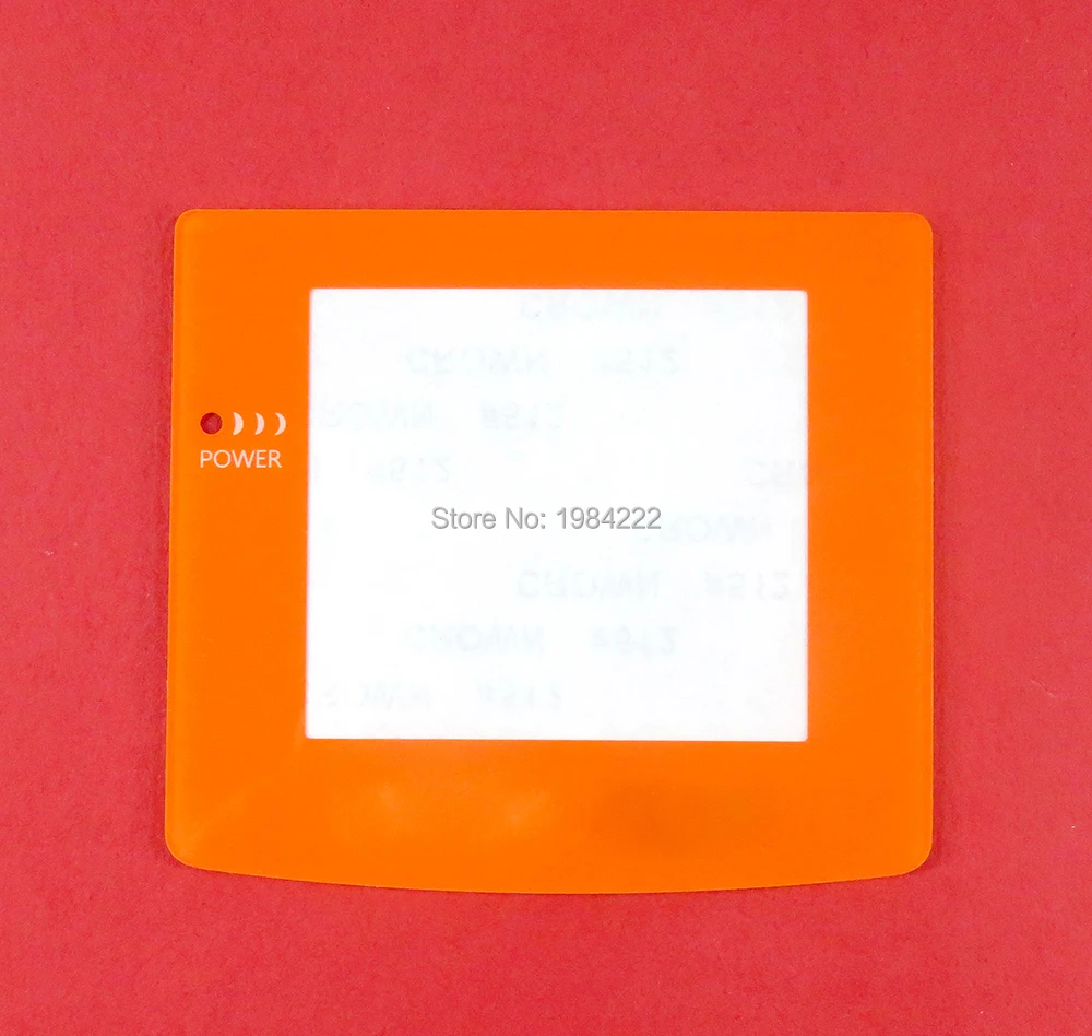 Reemplazo multicolor de 20 piezas para cubierta de lente de pantalla GBC para Protector de lente Gameboy Color GBC