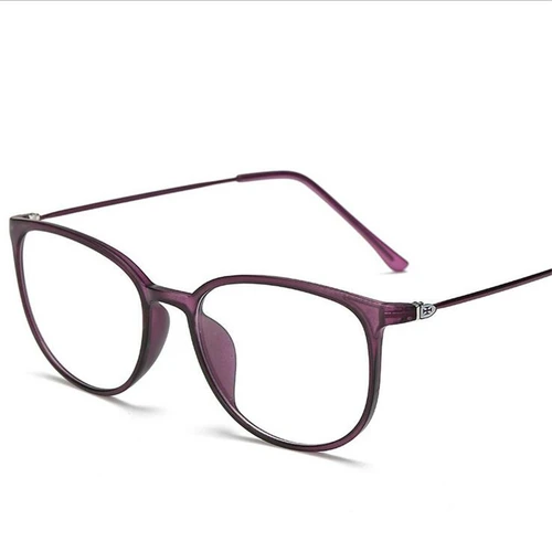 Imagen 2 del producto Gafas redondas TR90 para miopía, gafas para miopía con acabado ovalado Retro para hombres y mujeres, gafas graduadas-0,5-0,75-1,0-1,5 a-6