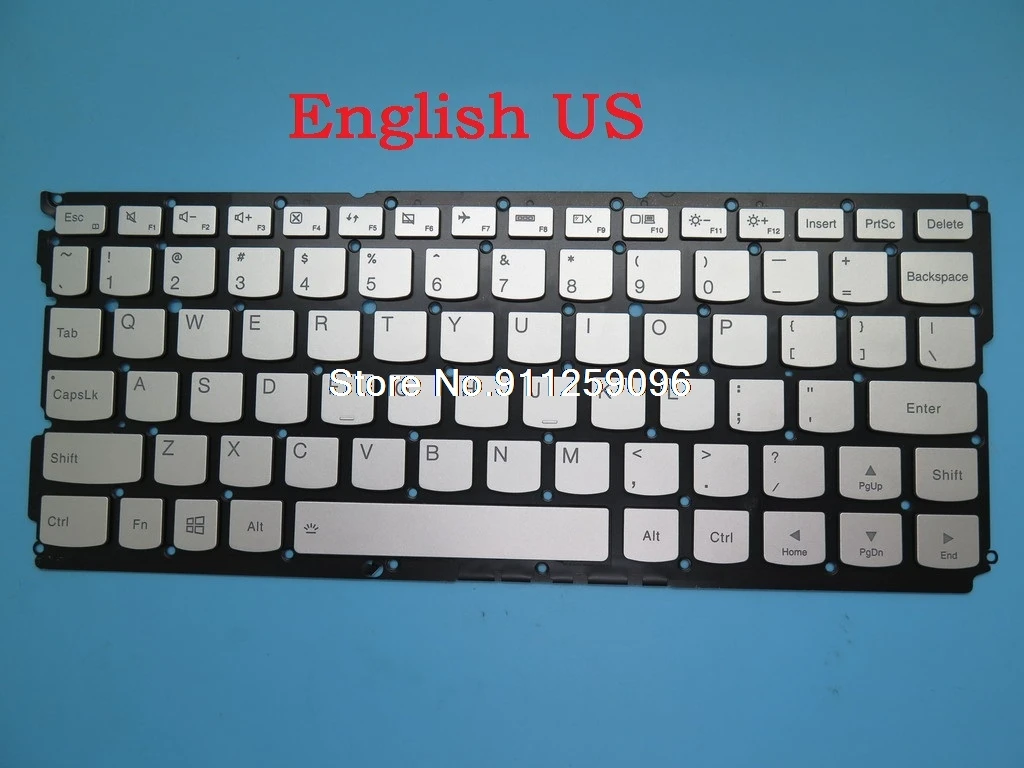 US GR FR Keyboard For Lenovo YOGA 900S 900S-12 900S-12ISK English Germany France Russia RU With Backlit New